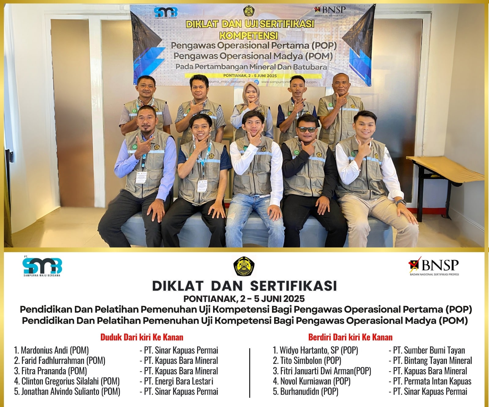 Diklat dan Sertifikasi