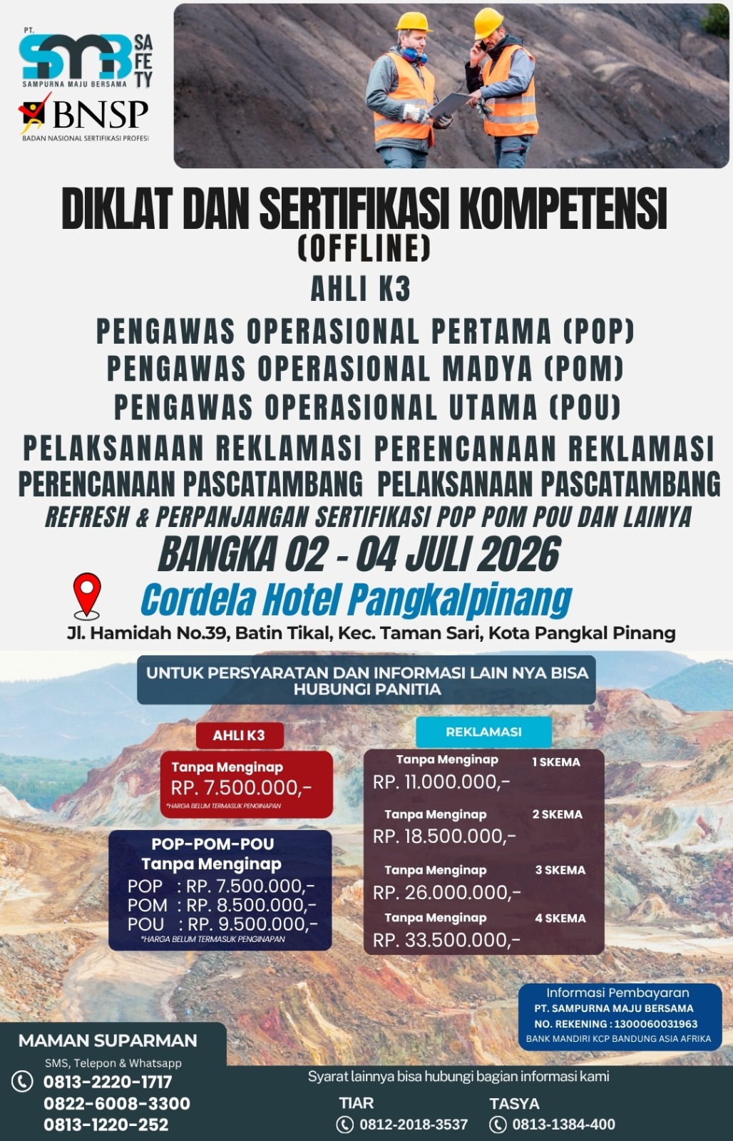 Diklat dan Sertifikasi