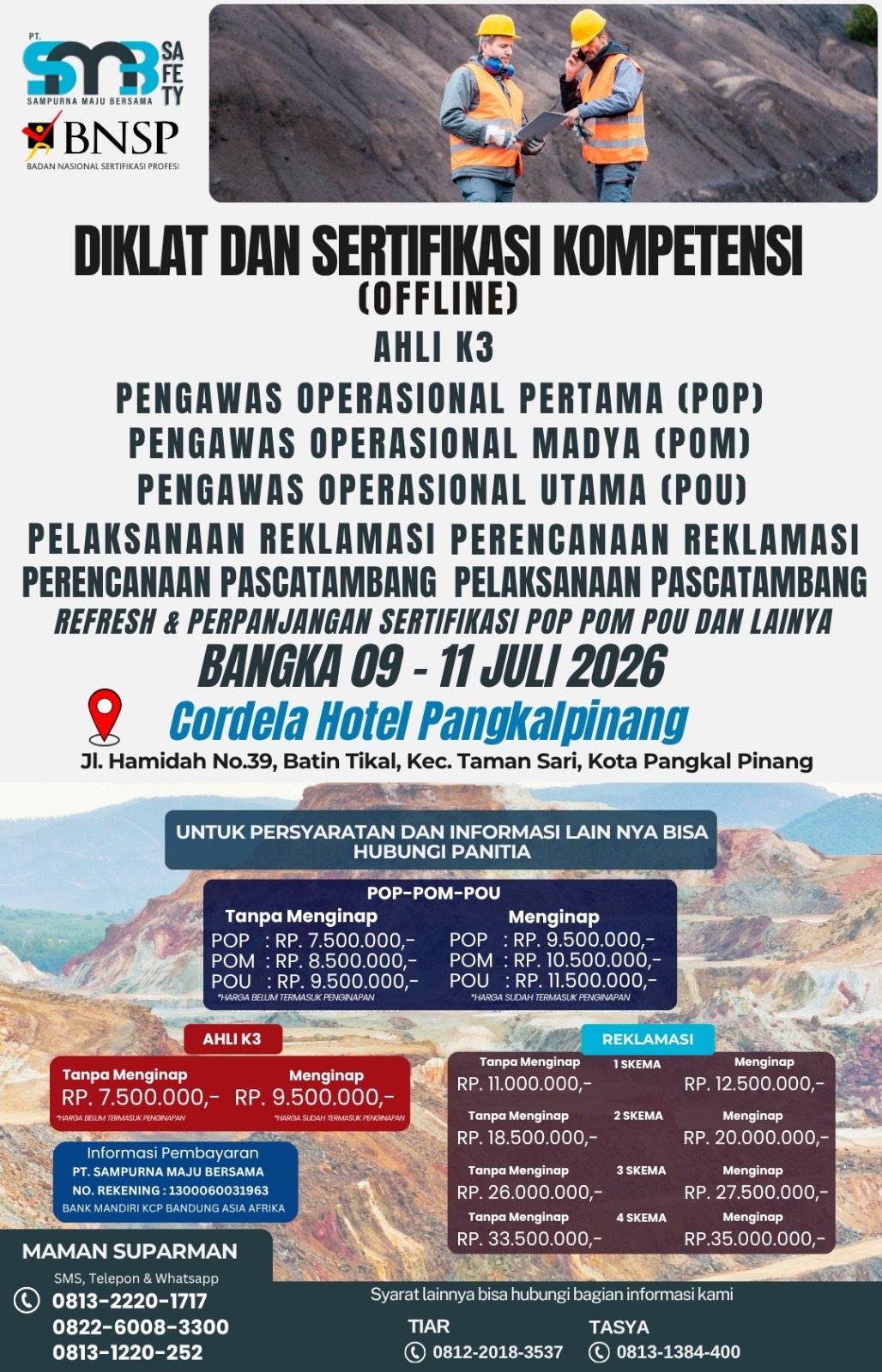 Diklat dan Sertifikasi