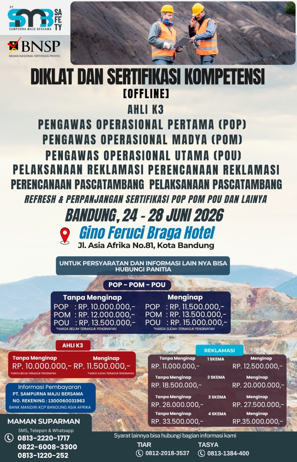 Diklat dan Sertifikasi